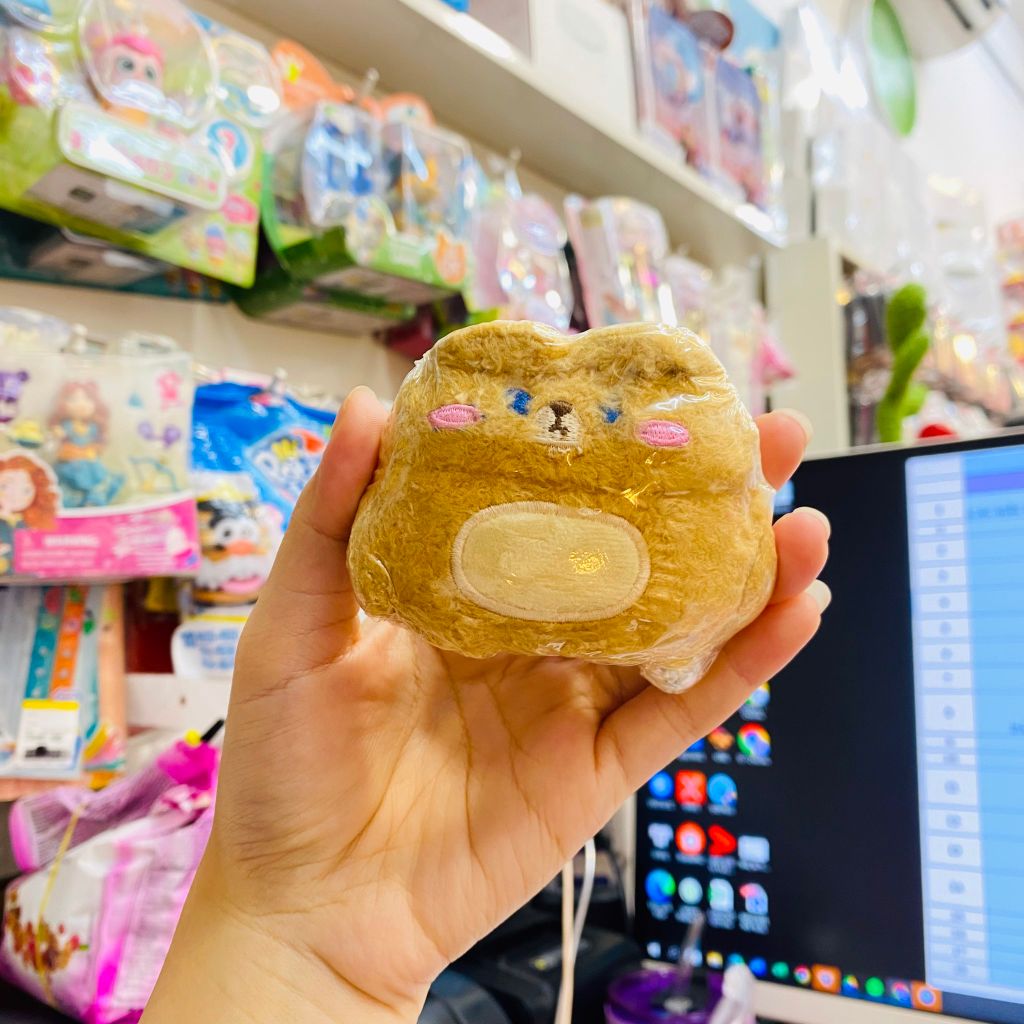 COVER AIRPOD SU DẺO GẤU BÔNG - LÔNG