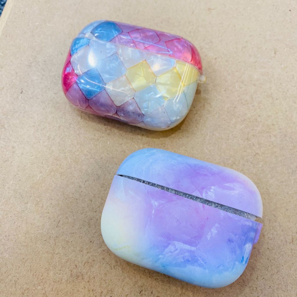 Cover Case Vỏ bảo vệ Airpod Hologram Form tròn Airpod 1/2/3/Pro/Pro2