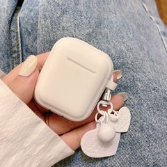 Cover Case Vỏ bảo vệ Airpod SILICONE CHỐNG BẨN màu BASIC + kèm Móc Khóa Airpod 1/2/3/Pro/Pro2