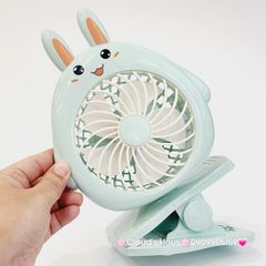 Mini Fan - Quạt kẹp Hình Động vật (Quạt sạc) Sz lớn
