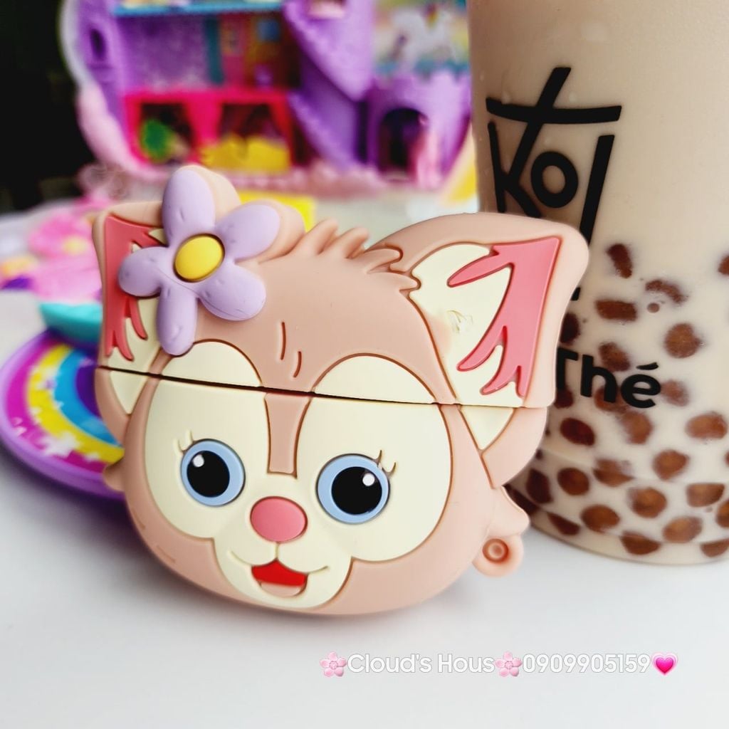 Cover Case Vỏ bảo vệ Airpod Su dẻo Cáo Lina Bell Airpod 1/2/3/Pro/Pro2