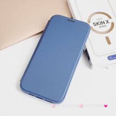 Case Ốp điện thoại iPhone Bao da Skin X Magsafe iPhone 11/12/13/14/15/Plus/Pro/Promax