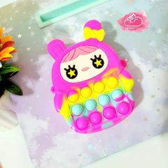 TÚI SILICONE/ POP IT ĐEO CHÉO CHO BÉ (Tặng kèm tai nghe)