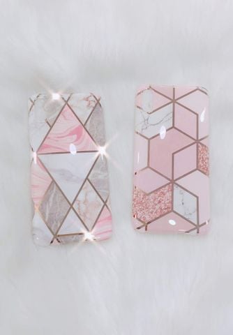 CASE iPhone VÂN ĐÁ MABLE HỒNG PINK SAND