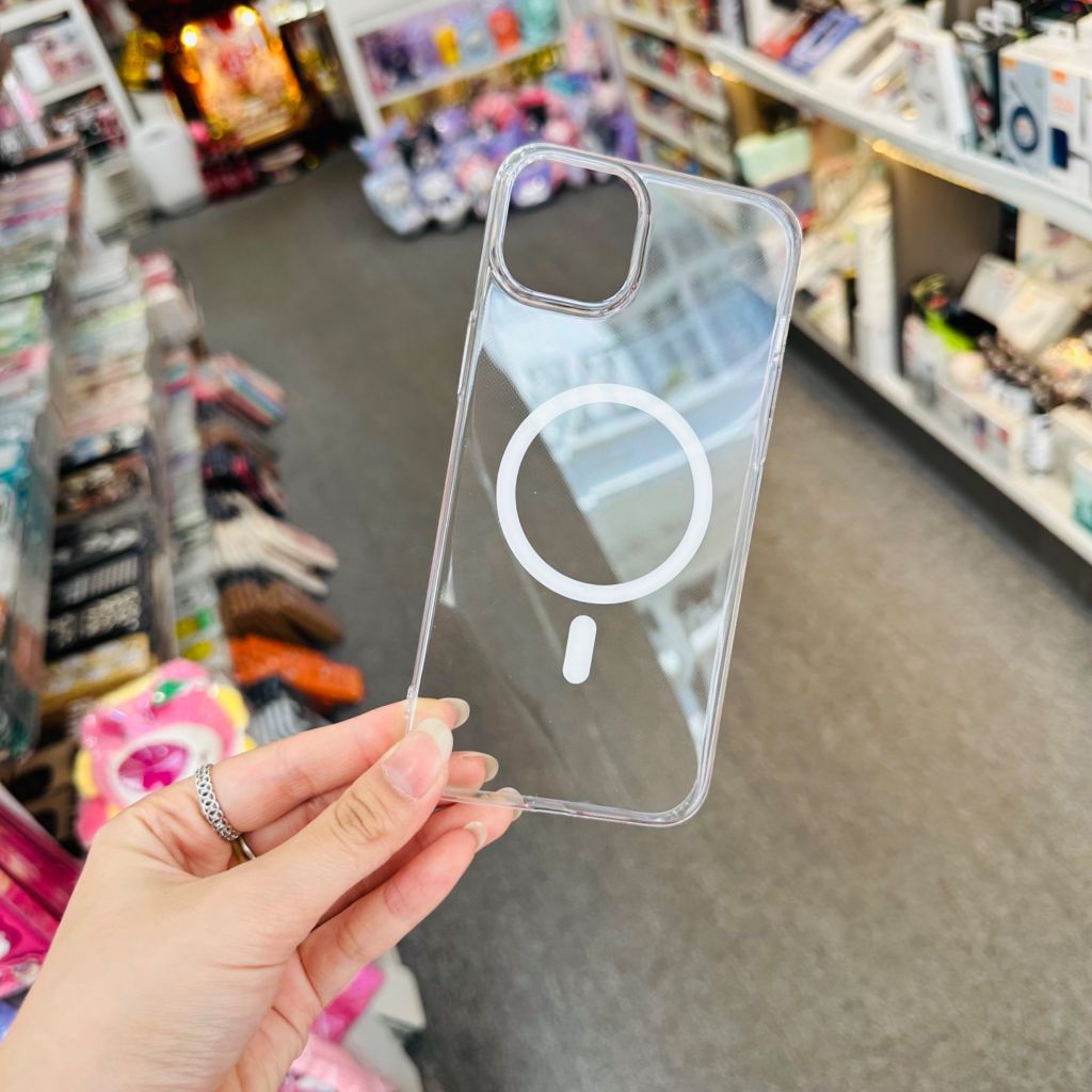 Case Ốp điện thoại iPhone Likgus Trong Magsafe Không Vàng iPhone 11/12/13/14/15/16/Pro/Plus/Promax