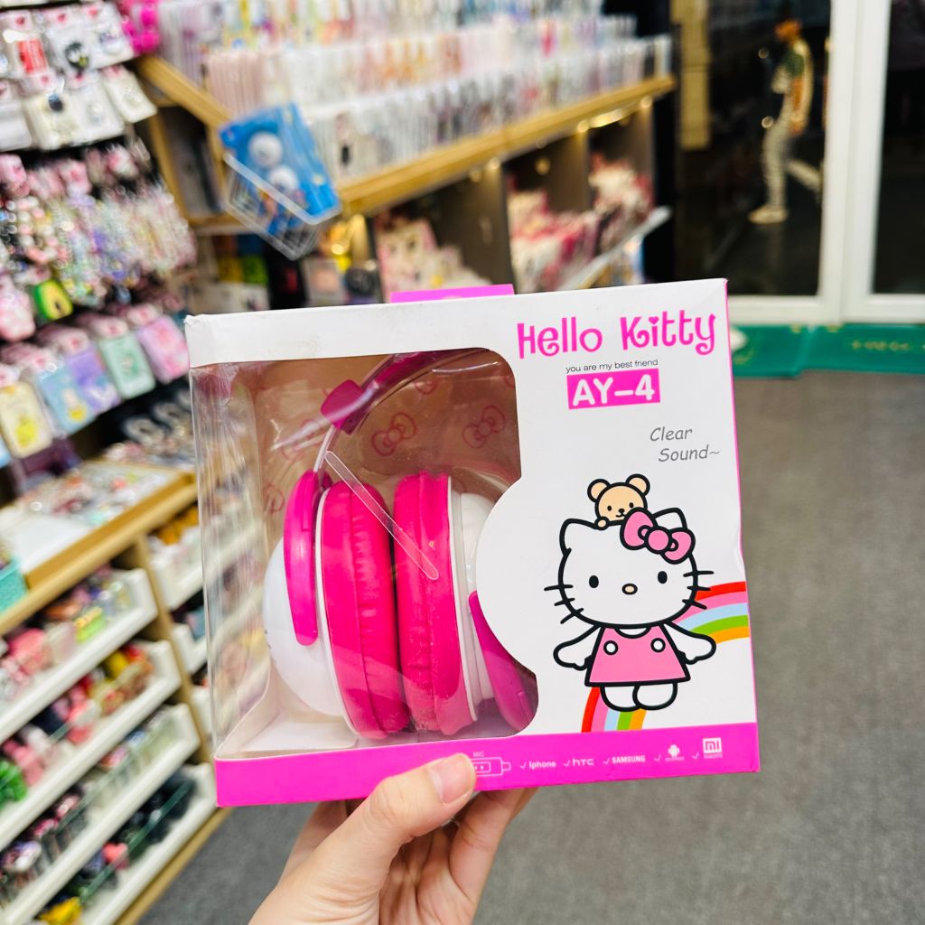 Tai nghe Headphone Hello Kitty AY-4
