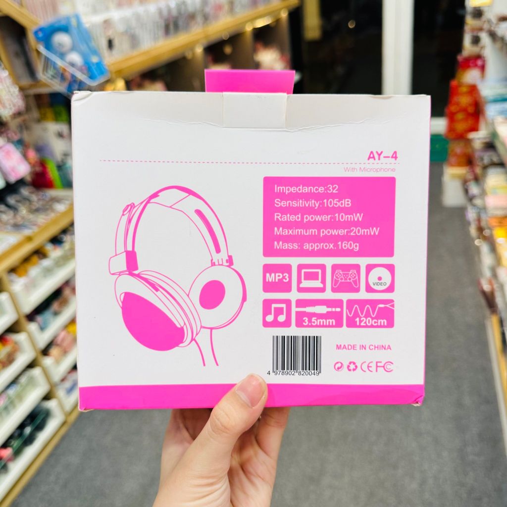 Tai nghe Headphone Hello Kitty AY-4