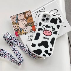 Case Ốp điện thoại iPhone BÒ SỮA Su dẻo Form tròn iPhone 7Plus/8Plus/X/Xs/XsMax/Xr/11/12/Mini/Pro/Promax