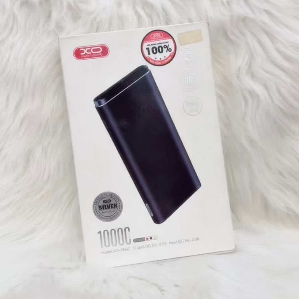 POWERBANK - SẠC DỰ PHÒNG chính hãng XO XO-PB40 10000mAh