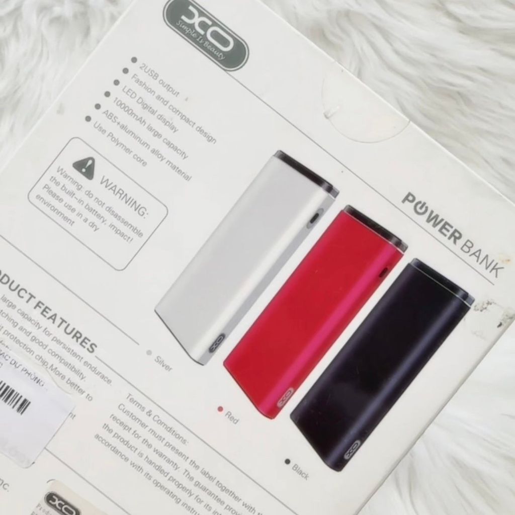 POWERBANK - SẠC DỰ PHÒNG chính hãng XO XO-PB40 10000mAh