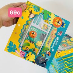 Bộ Đồ Dùng Học Tập Cho Bé (7 món)