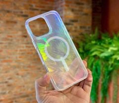 Case Ốp điện thoại iPhone ZAGG Trong Magsafe Hologram Ánh Kim - Nhũ iPhone 16/Pro/Promax