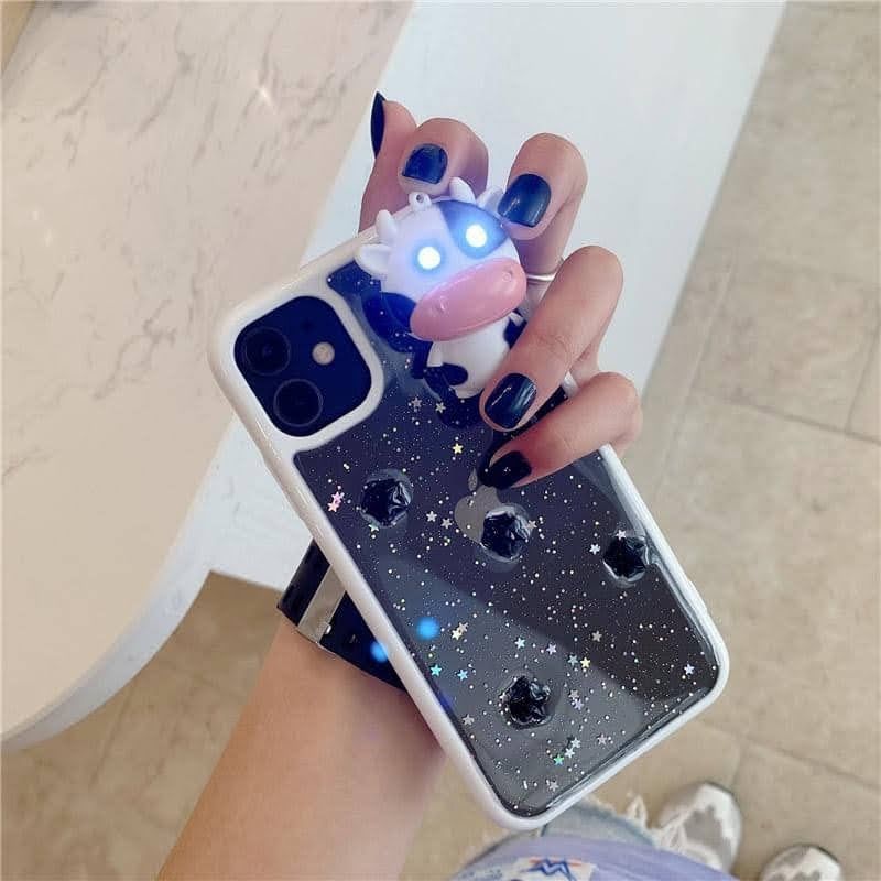 CASE iPhone TRONG BÒ SỮA CÓ ĐÈN