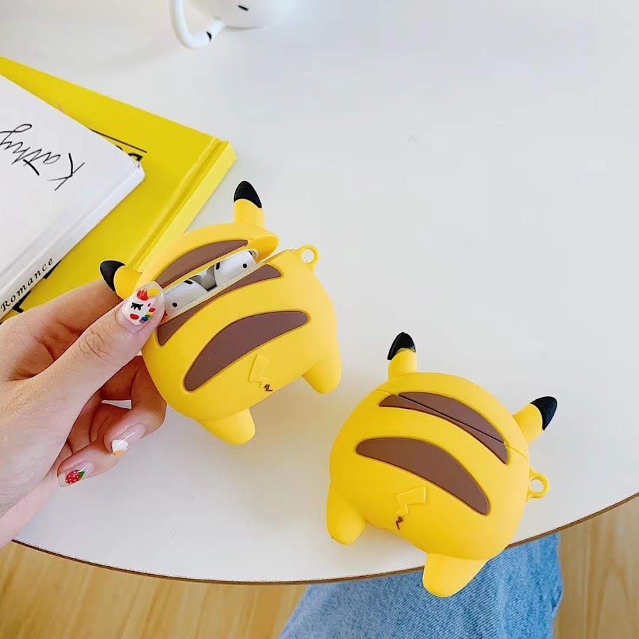 COVER AIRPOD SU DẺO MẪU PIKACHU KUTE CÁC LOẠI