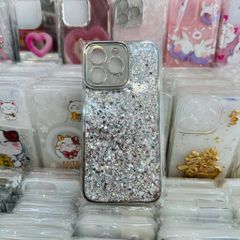 Case Ốp điện thoại iPhone Cánh Bướm Chống Dựng Butterfly Trong ánh bạc & Kim Tuyến iPhone 12/13/14/15/Promax