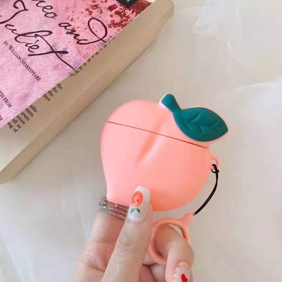 COVER AIRPOD SU DẺO BÉ ĐÀO KUTE CÁC LOẠI