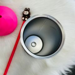 Ly Giữ Nhiệt Labubu Nắp Silicone Có mút chặn