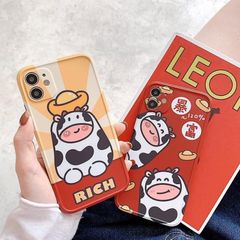 CASE IPHONE BÒ SỮA ĐỎ VÀNG Chất Nhám Bóng