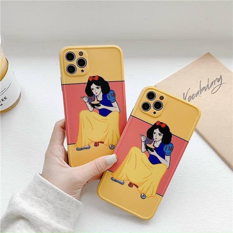 CASE IPHONE NHÁM BÓNG BẠCH TUYẾT