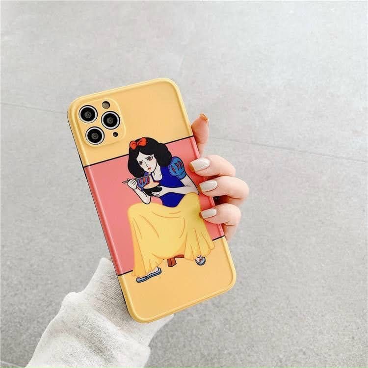 CASE IPHONE NHÁM BÓNG BẠCH TUYẾT