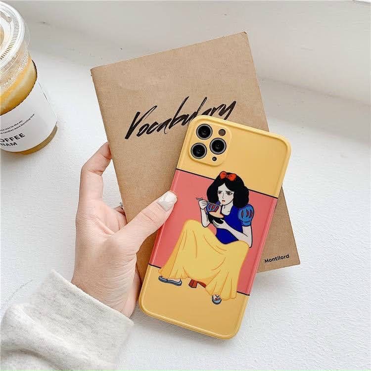 CASE IPHONE NHÁM BÓNG BẠCH TUYẾT