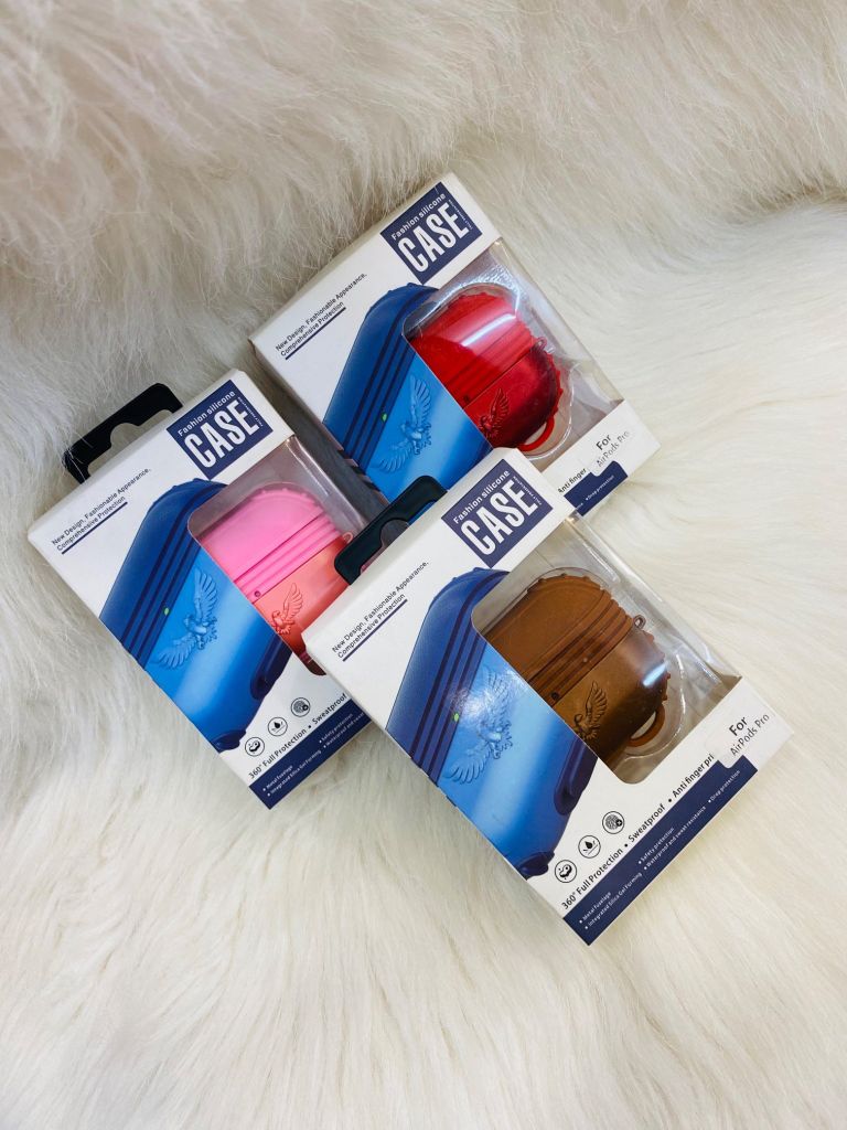 Cover Case Vỏ bảo vệ Airpod Fashion Silicone Đại bàng Airpod 1/2/3/Pro/Pro2