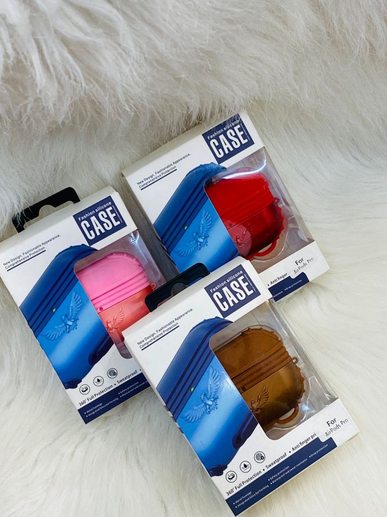Cover Case Vỏ bảo vệ Airpod Fashion Silicone Đại bàng Airpod 1/2/3/Pro/Pro2