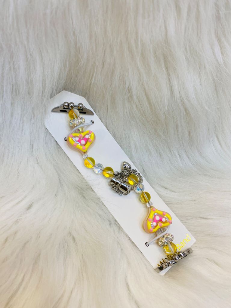 Dây Apple Watch Charm Trái tim dây rút