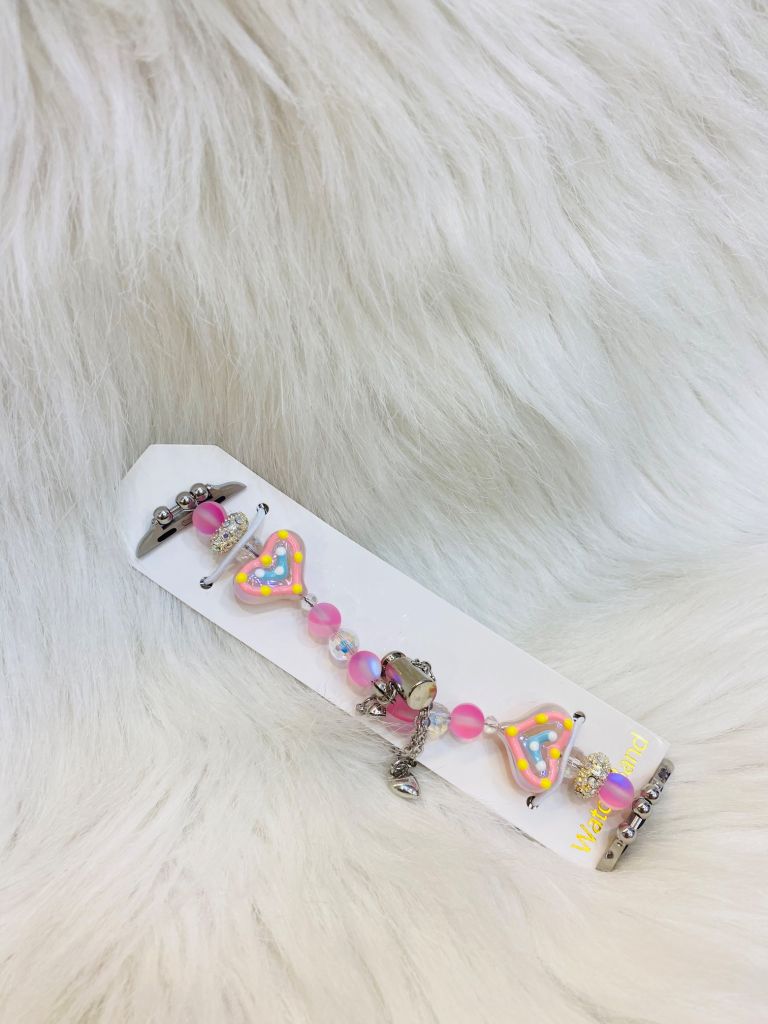 Dây Apple Watch Charm Trái tim dây rút