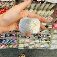 Cover Case Vỏ bảo vệ Airpod Mẫu lẻ Gọn Ánh Bạc Airpod 3/Pro/Pro2