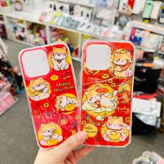 Case Ốp điện thoại iPhone Mèo May Mắn Đỏ Tết Good Luck - Make Money iPhone 12/13/14/15/Pro/Promax