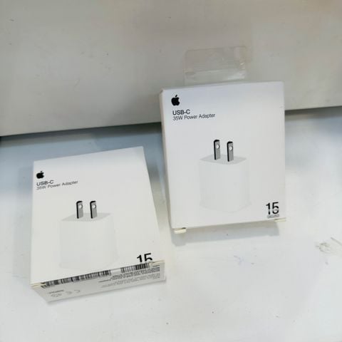 Cóc sạc zin iPhone USB-C + C 35W For iPhone 15Promax TypeC-TypeC