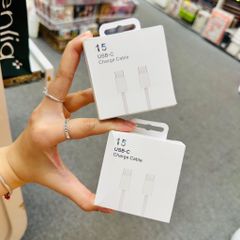 Cáp sạc USB-C iPhone 15/Pro/Promax 1m TypeC-TypeC