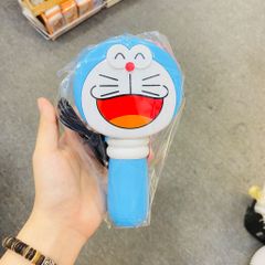 Mini Fan - Quạt Cầm Tay Kèm Gương Doraemon