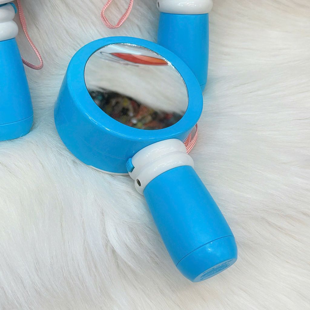Mini Fan - Quạt Cầm Tay Kèm Gương Doraemon