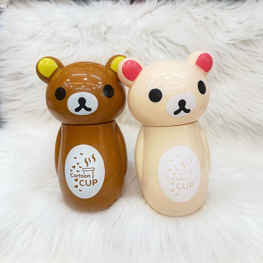 Bình Nước Hoạt hình Rilakkuma ( 02 màu)