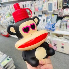 Bình nước giữ nhiệt Khỉ Đeo Kính Có quai cầm cho bé