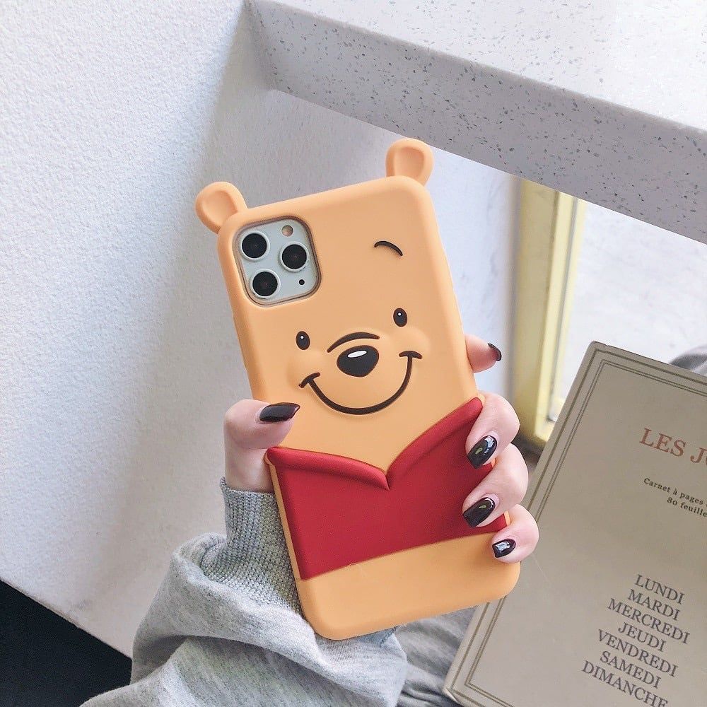 Case Ốp điện thoại iPhone SU DẺO Gấu Pooh