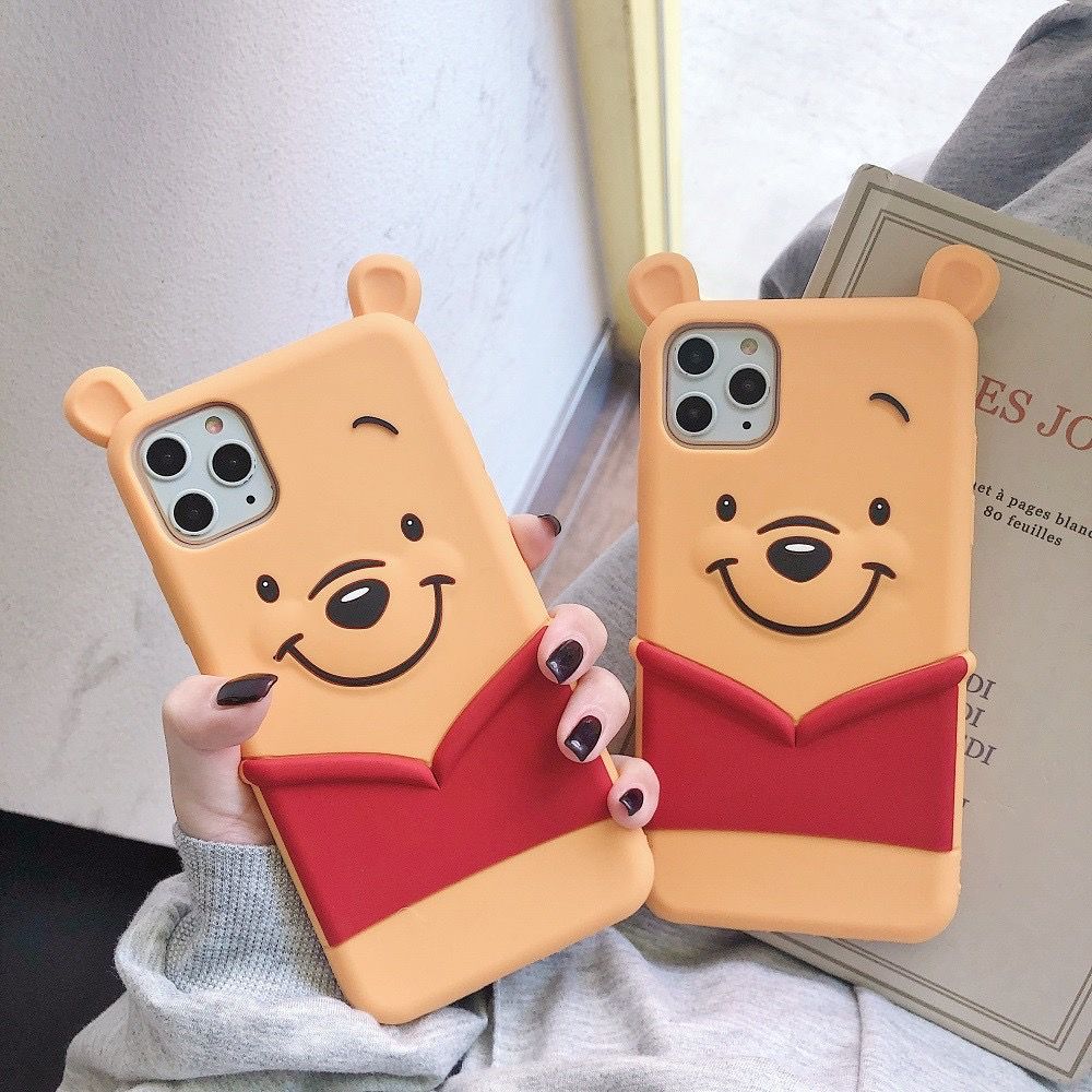 Case Ốp điện thoại iPhone SU DẺO Gấu Pooh
