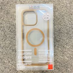 Case Ốp điện thoại iPhone Trong Likgus Magsafe Viền Nhám Không Vàng 16/Plus/Pro/Promax