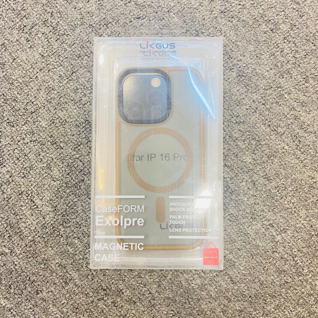 Case Ốp điện thoại iPhone Likgus Nhám Magsafe Viền Màu iPhone 16/Plus/Pro/Promax