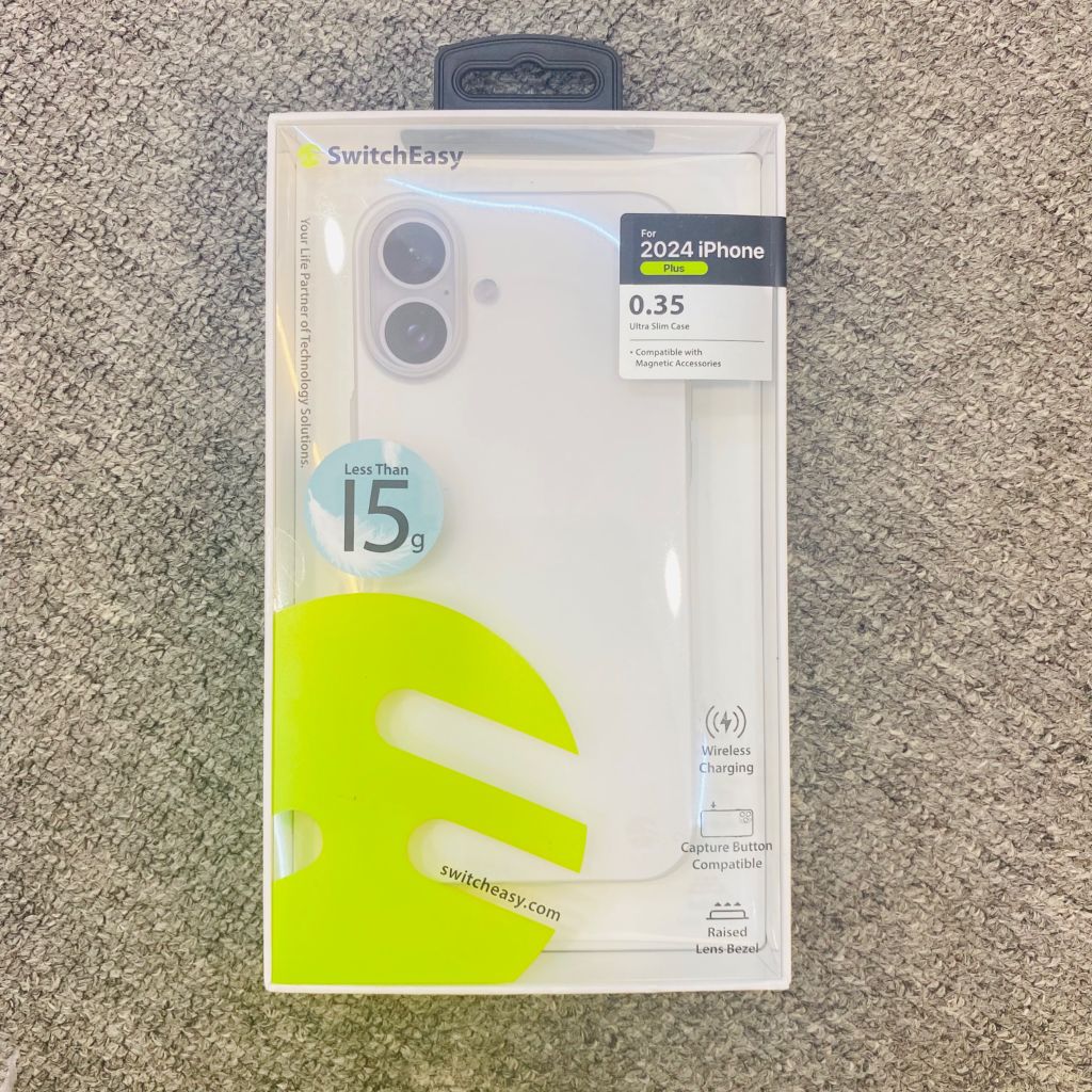 Case Ốp điện thoại iPhone Switcheasy Ultra Slim Nhám Lụa Siêu Mỏng 0.35mm 16/Plus/Pro/Promax
