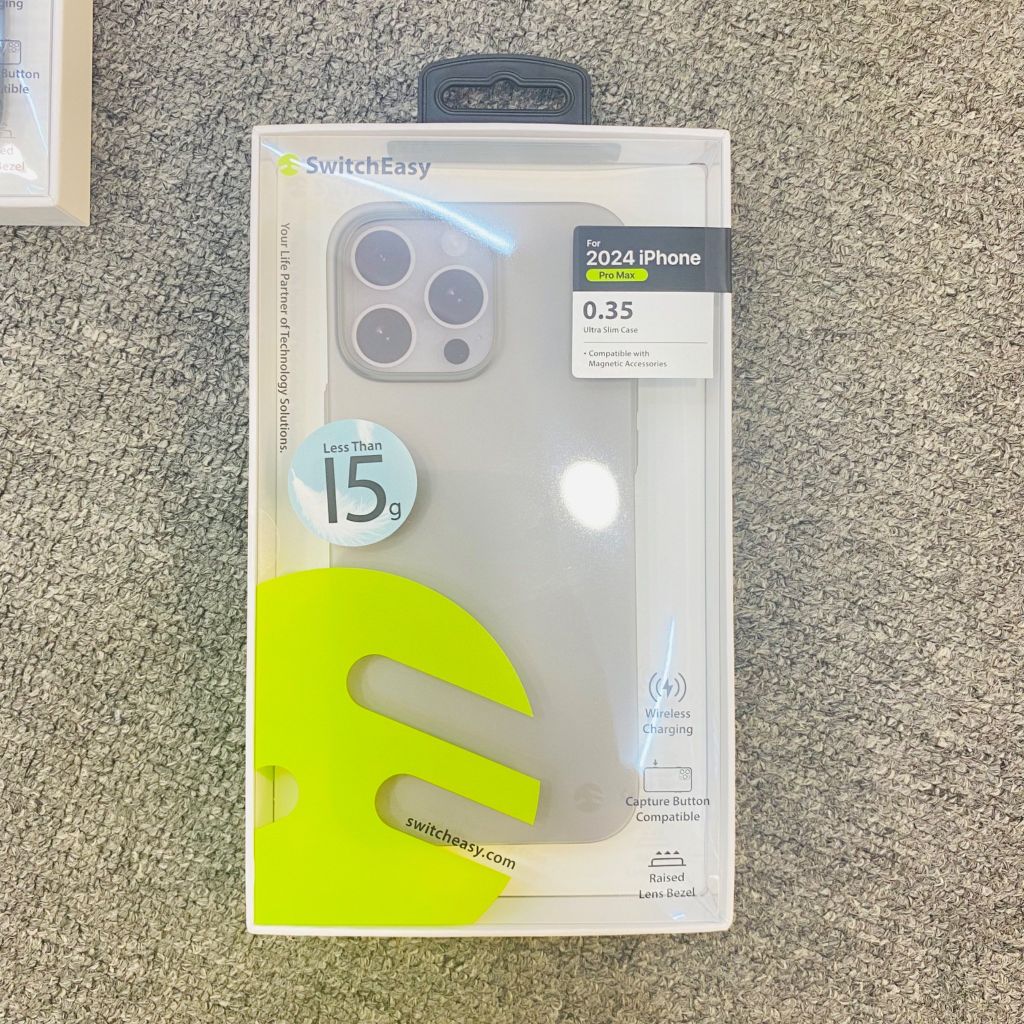 Case Ốp điện thoại iPhone Switcheasy Ultra Slim Nhám Lụa Siêu Mỏng 0.35mm 16/Plus/Pro/Promax