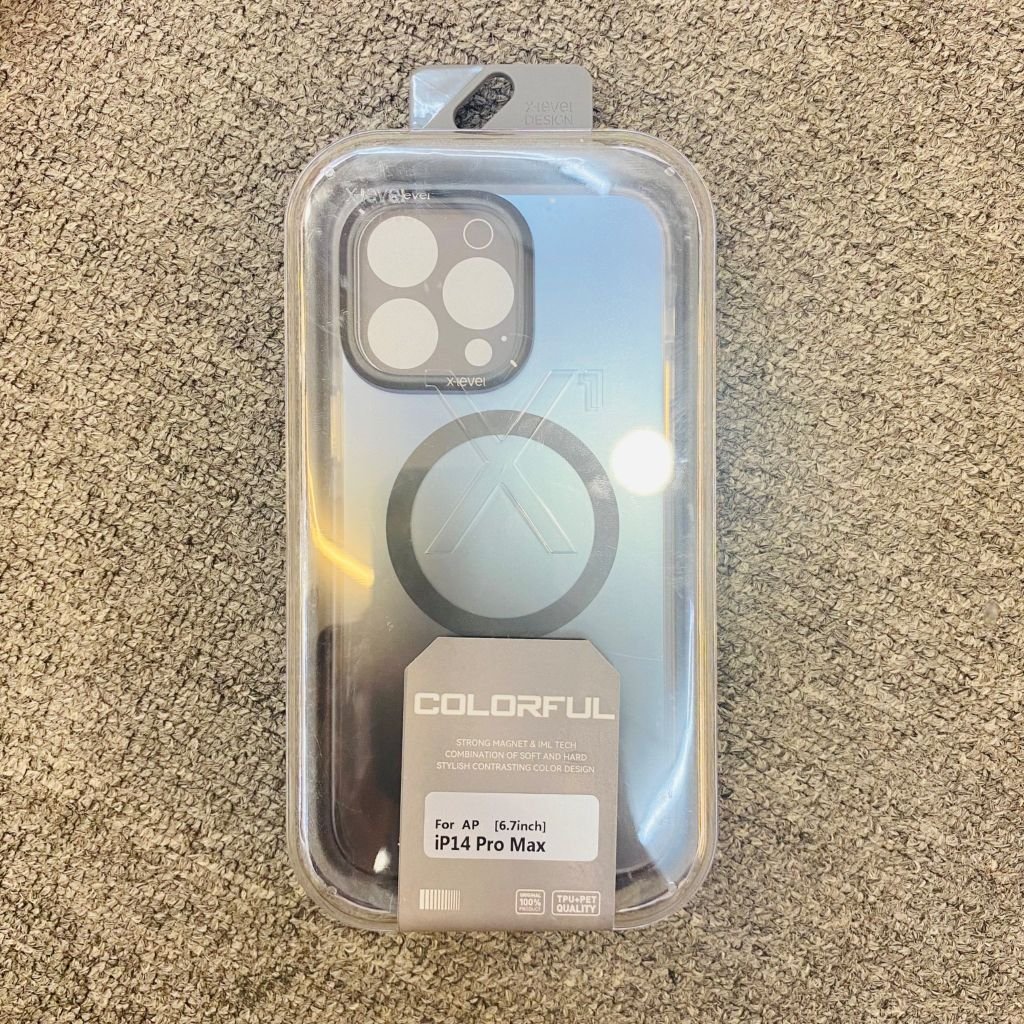 Case Ốp điện thoại iPhone Nhám Sọc ngang Hologram X-LEVEL chính hãng  iPhone 14/15/16/Pro/Promax