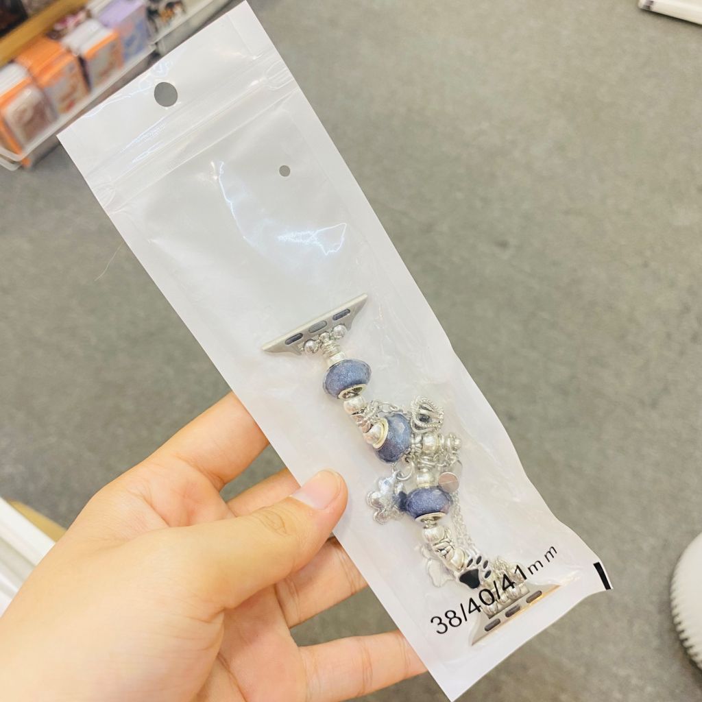Dây Apple Watch Pandora Charm đá siêu sang