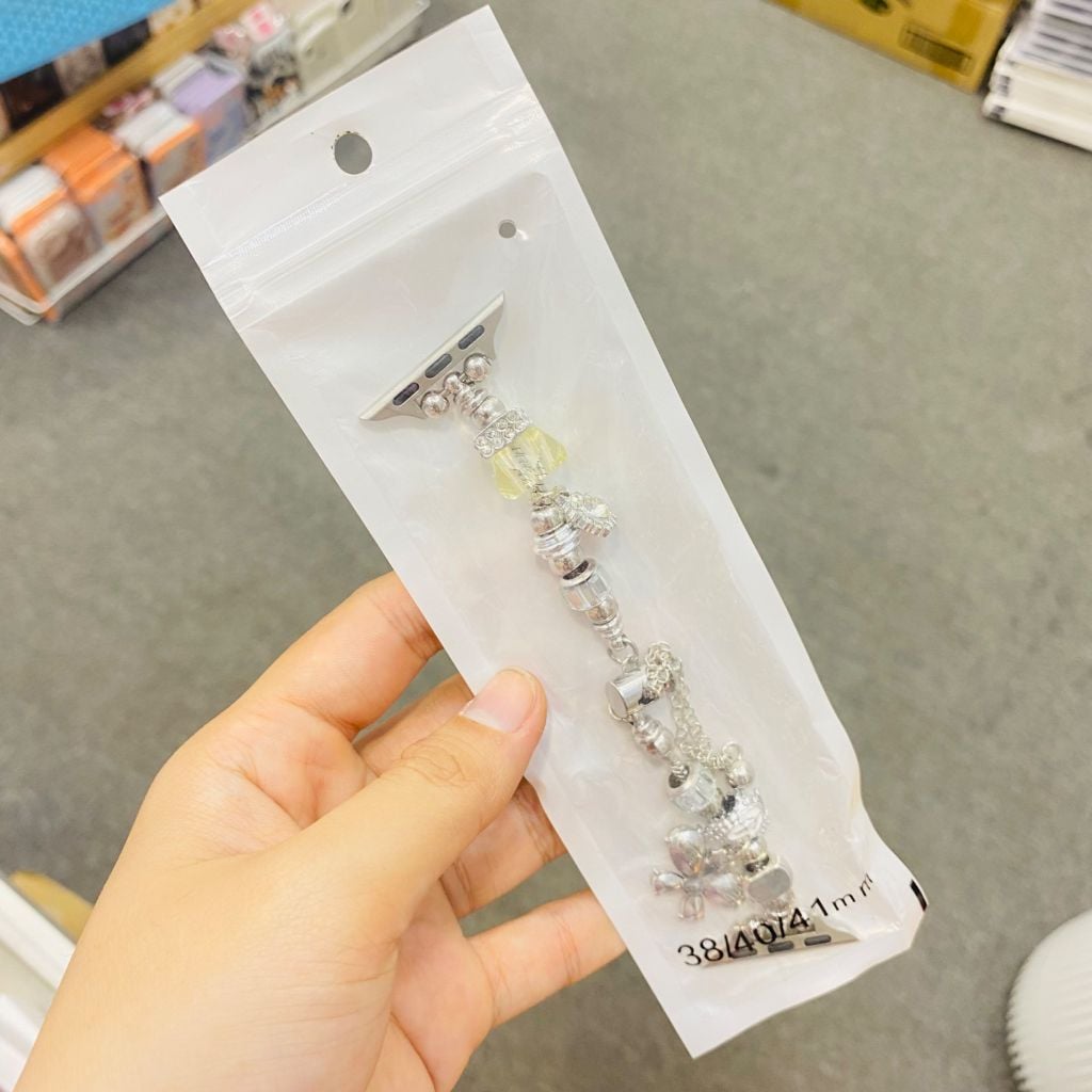 Dây Apple Watch Pandora Charm đá siêu sang