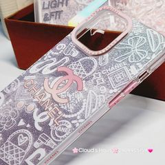 Case Ốp điện thoại iPhone Likgus Chanel Kim Tuyến Bling Bling iPhone 12/13/14/15/Pro/Promax
