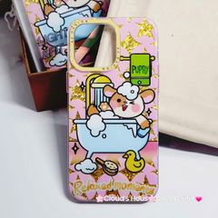 Case Ốp điện thoại iPhone Likgus Puppy Nền Hồng Hologram iPhone 12/13/14/15/Pro/Promax