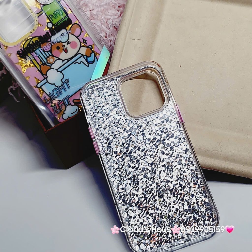 Case Ốp điện thoại iPhone Likgus Puppy Nền Hồng Hologram iPhone 12/13/14/15/Pro/Promax