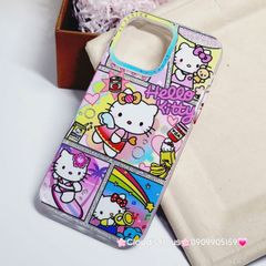 Case Ốp điện thoại iPhone Likgus Hello Kitty Kim Tuyến Bling Bling iPhone 12/13/14/15/Pro/Promax